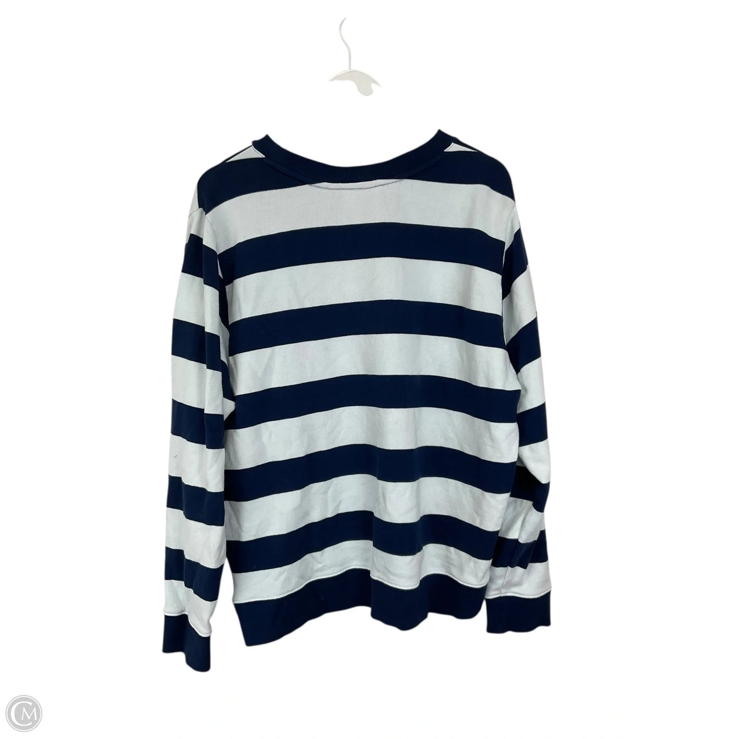 Sweatshirt Designer By Lilly Pulitzer In Striped Pattern, Size: L