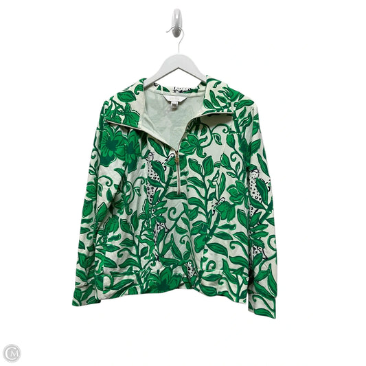 Sweatshirt Designer By Lilly Pulitzer In Green, Size: L