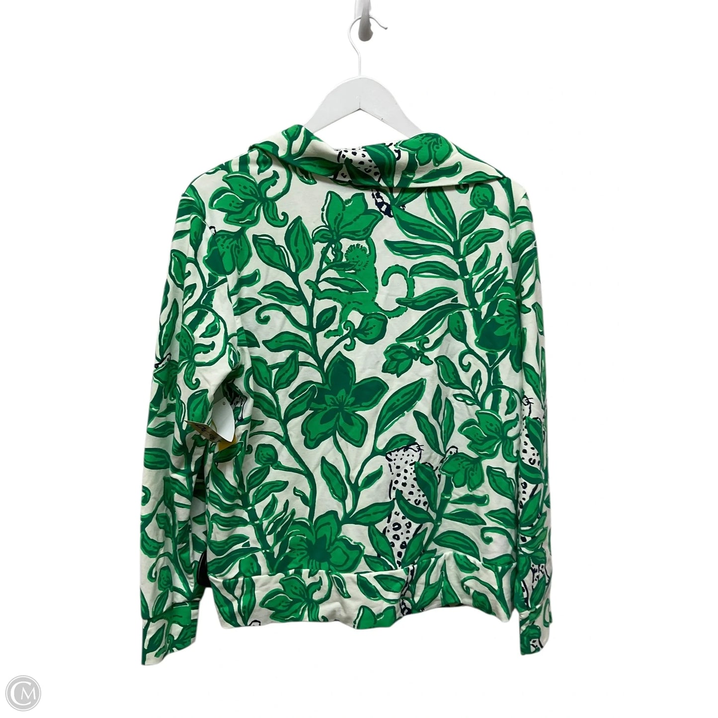 Sweatshirt Designer By Lilly Pulitzer In Green, Size: L