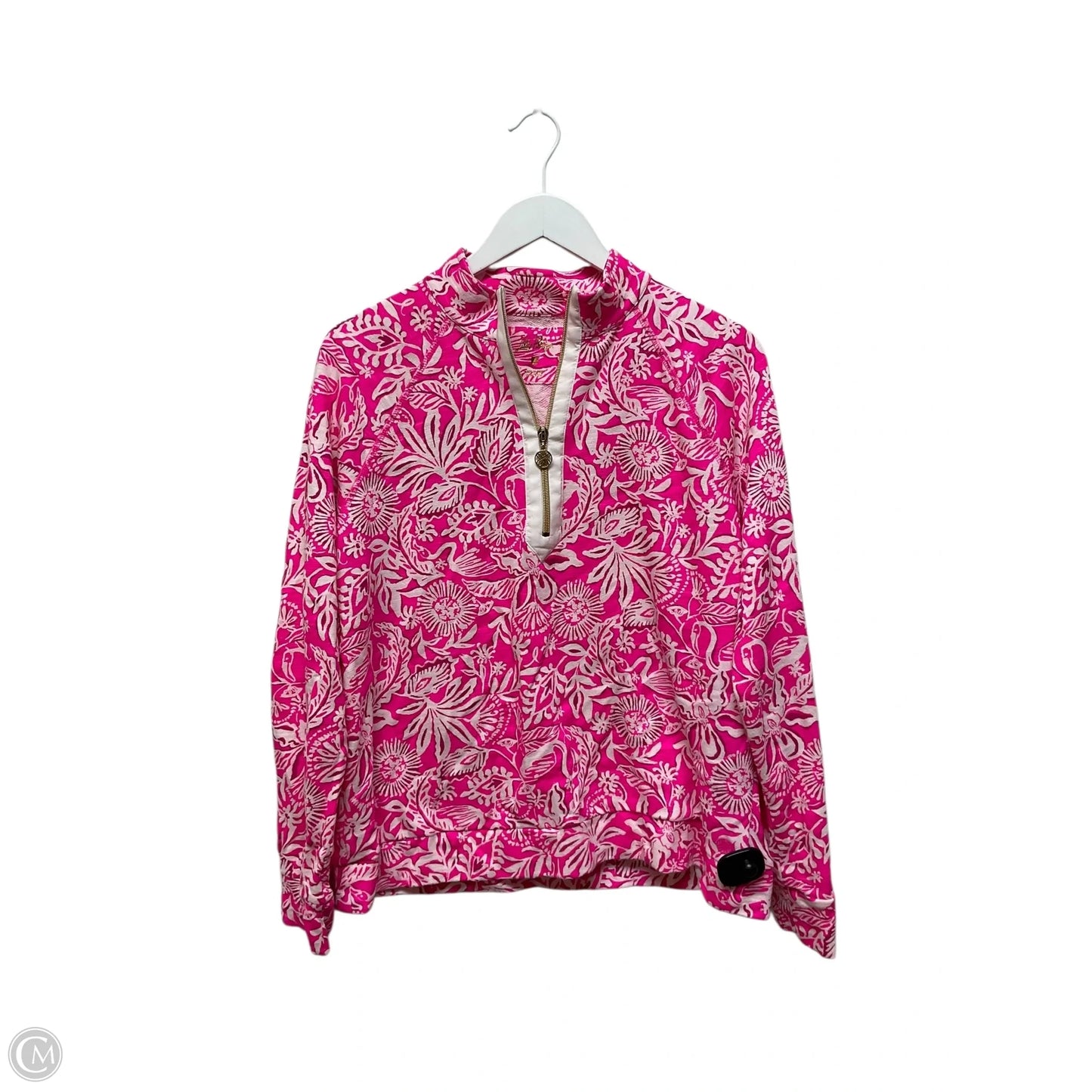 Sweatshirt Designer By Lilly Pulitzer In Pink, Size: L
