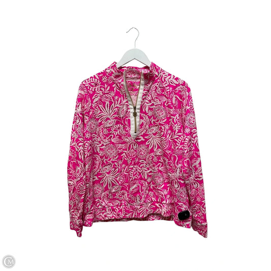 Sweatshirt Designer By Lilly Pulitzer In Pink, Size: L
