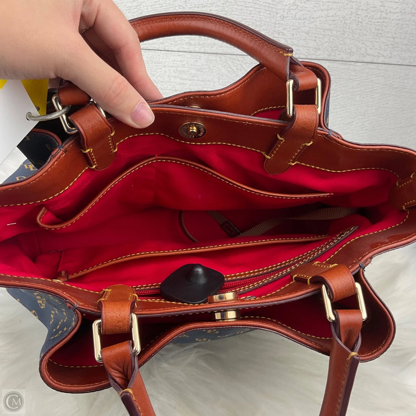 Handbag Designer By Dooney And Bourke, Size: Medium