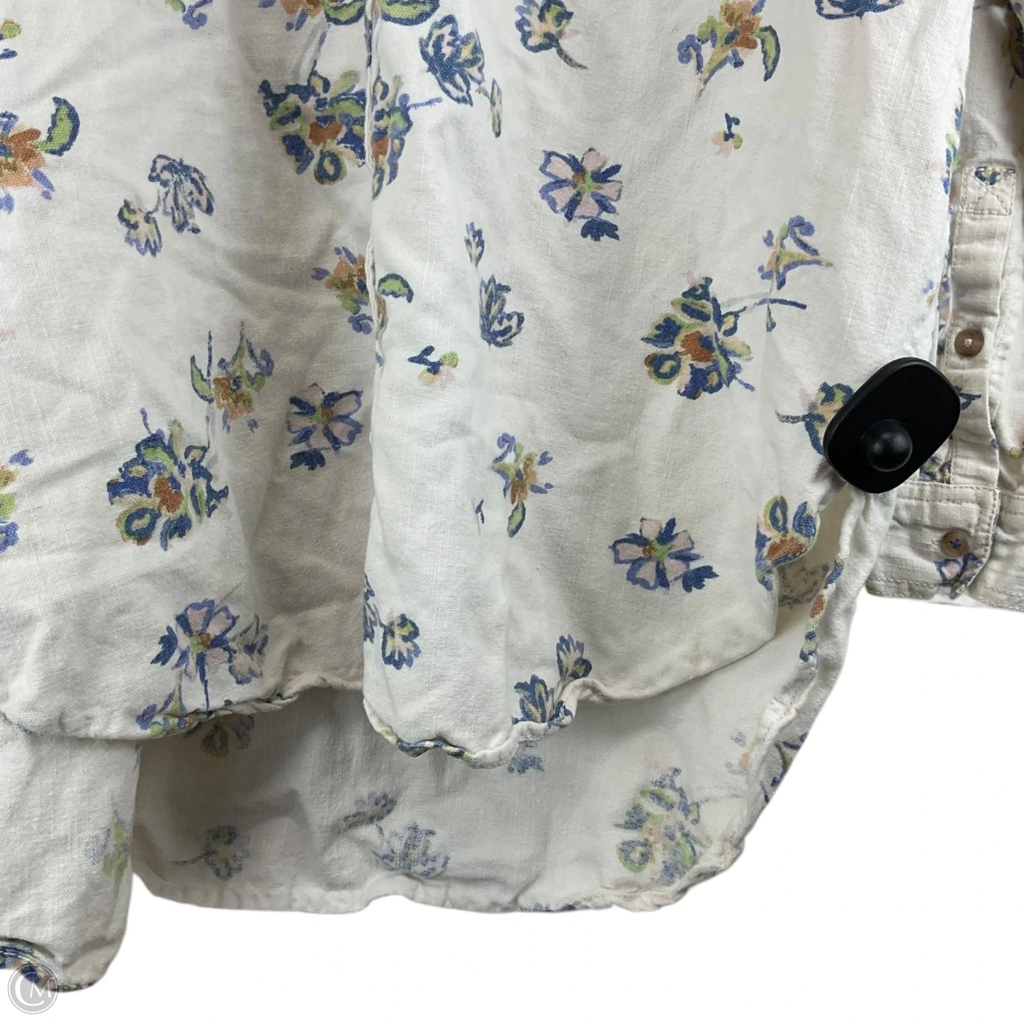 Top Long Sleeve By Pilcro In Floral Print, Size: L