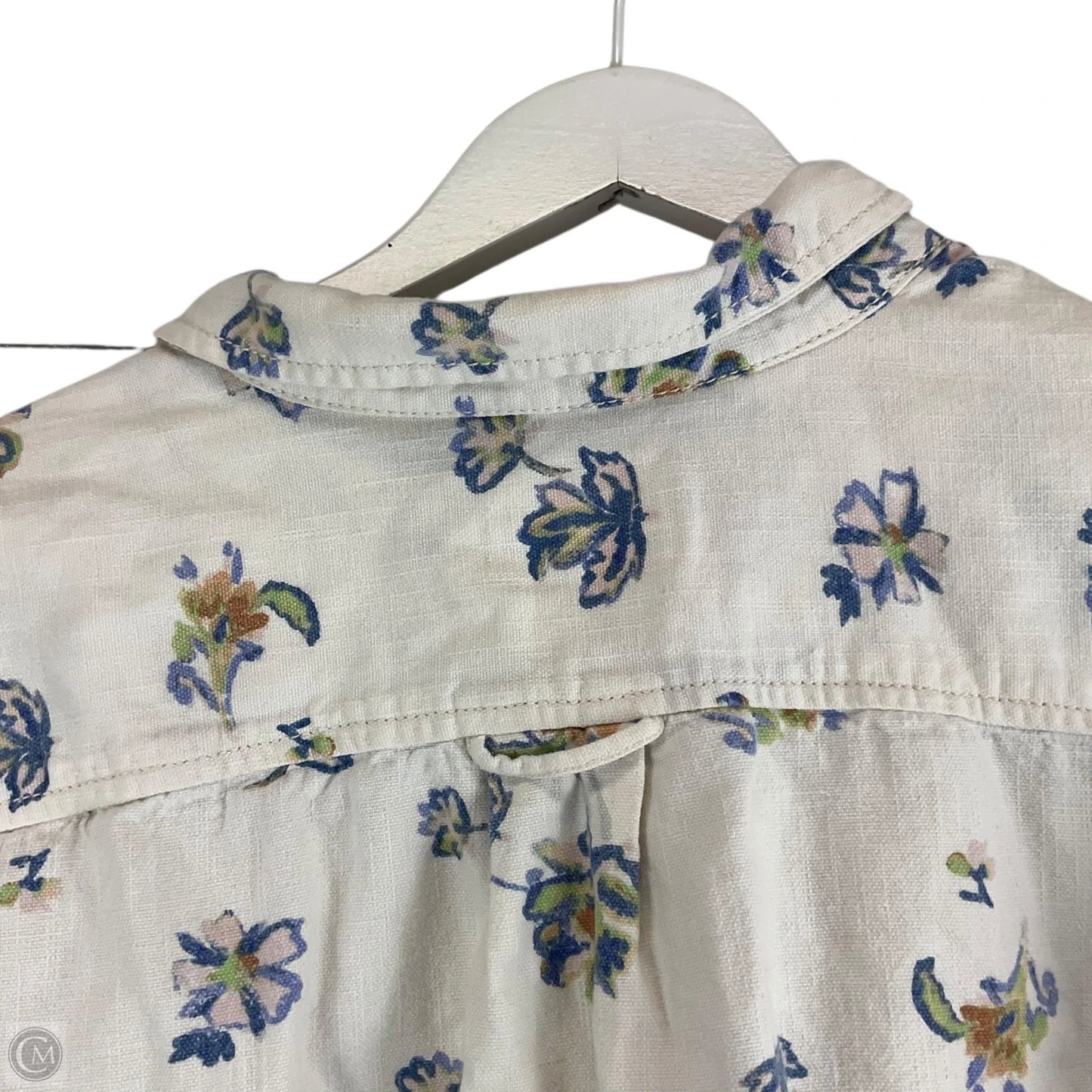 Top Long Sleeve By Pilcro In Floral Print, Size: L