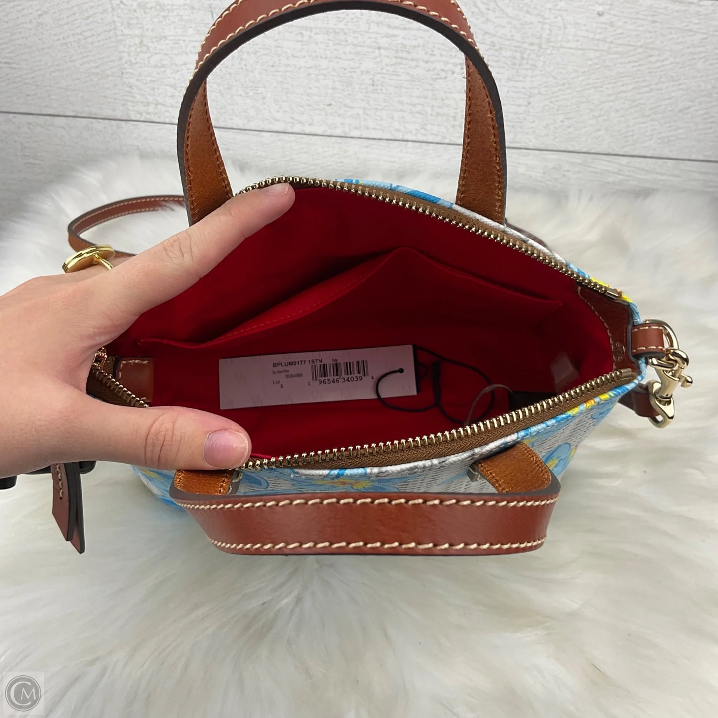 Crossbody Designer By Dooney And Bourke, Size: Medium