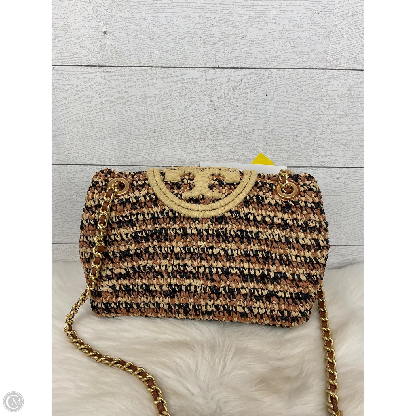 Handbag Designer By Tory Burch, Size: Medium