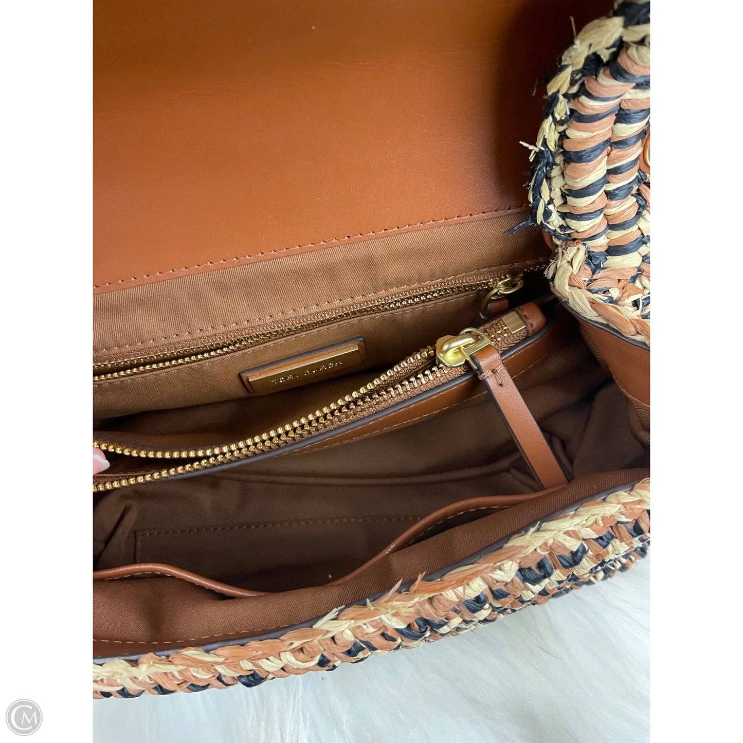 Handbag Designer By Tory Burch, Size: Medium