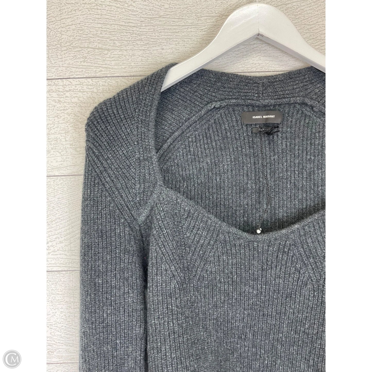 Sweater Designer By Isabel Marant In Grey, Size: M