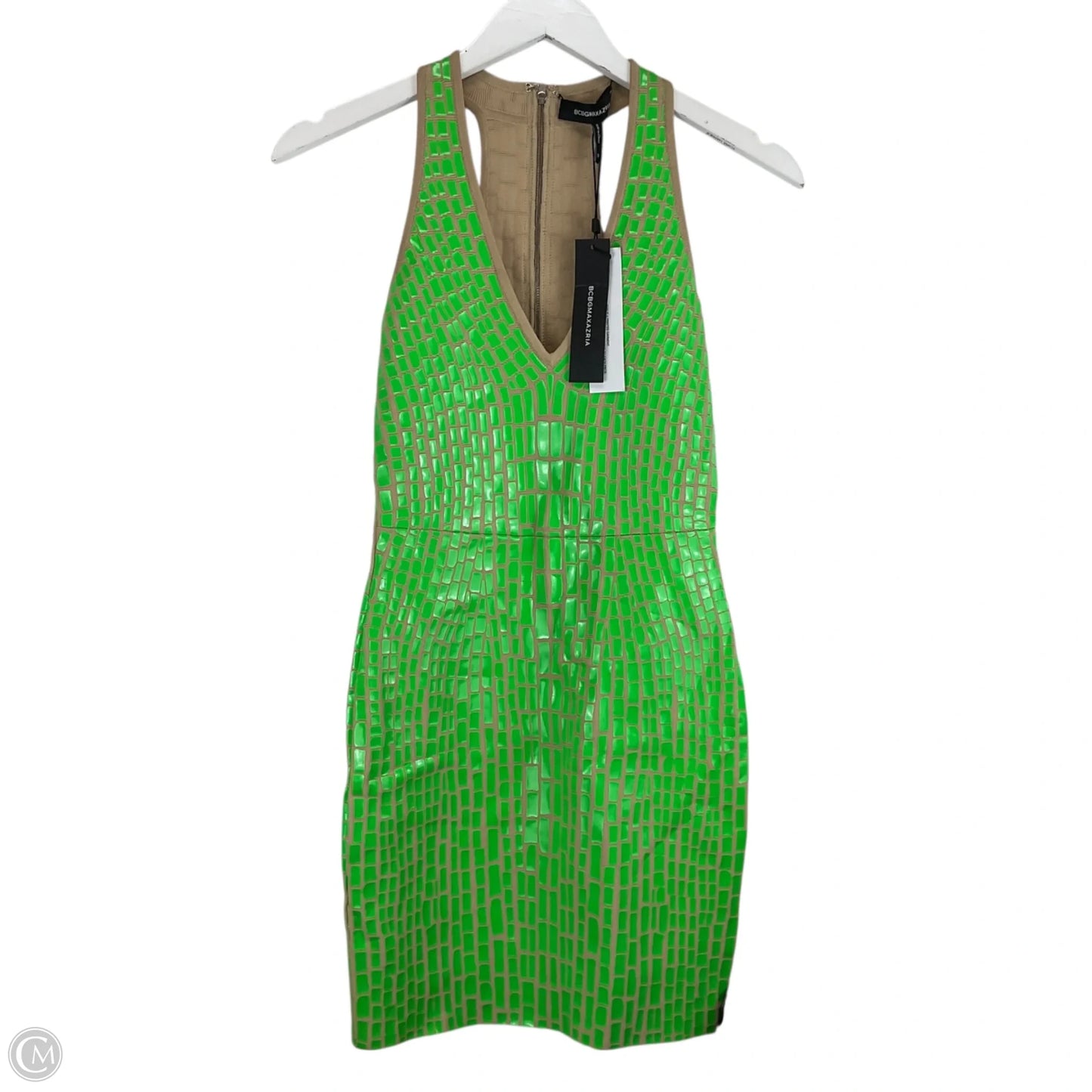 Dress Party Short By Bcbgmaxazria In Green, Size: Xs