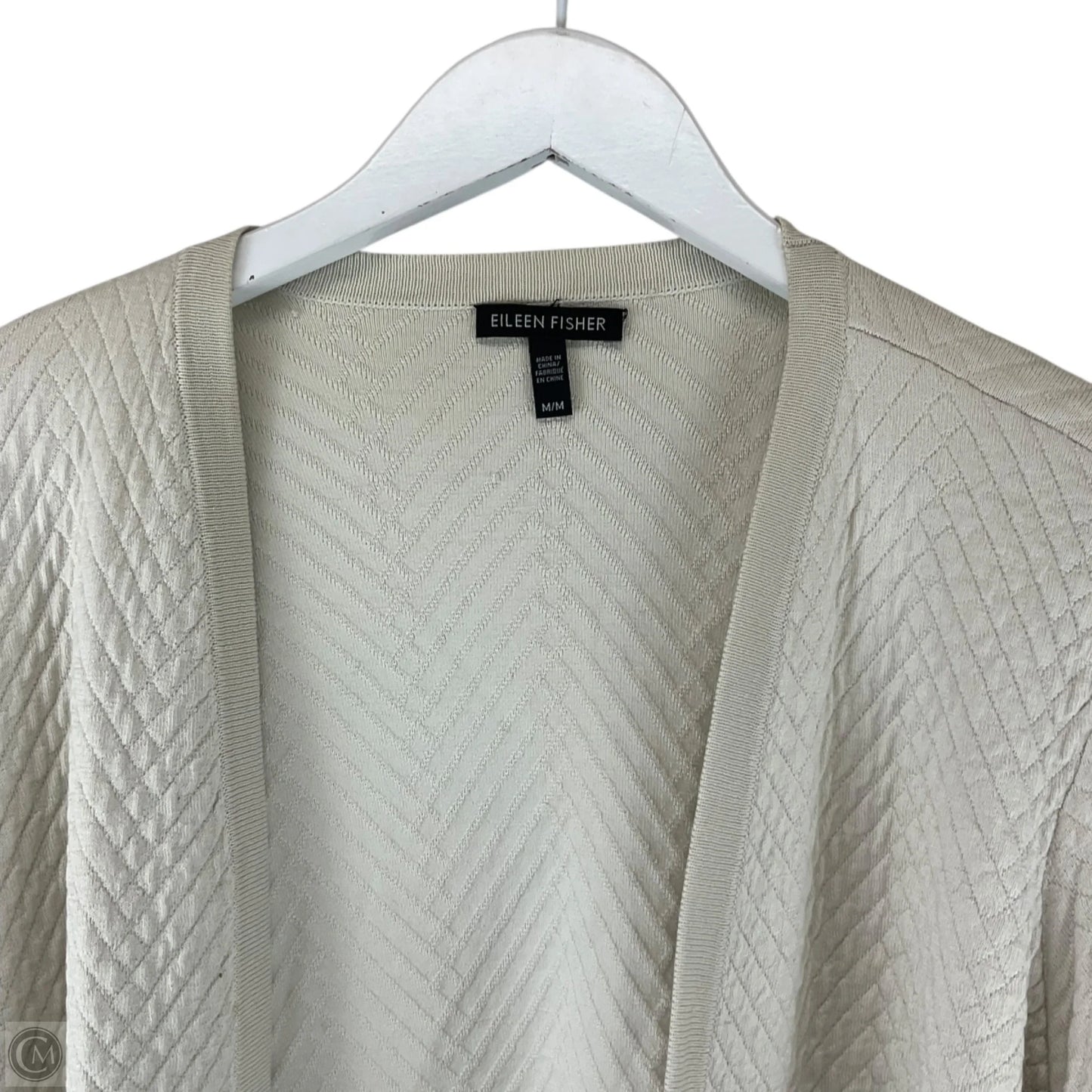 Cardigan By Eileen Fisher In Cream, Size: M