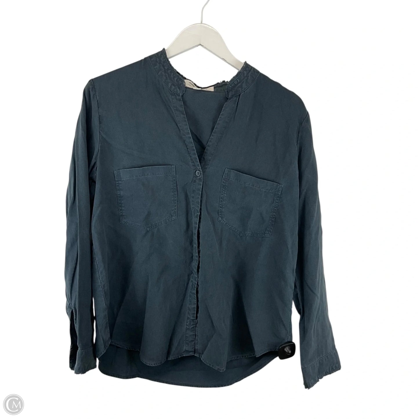 Top Long Sleeve By Cloth & Stone In Blue, Size: M