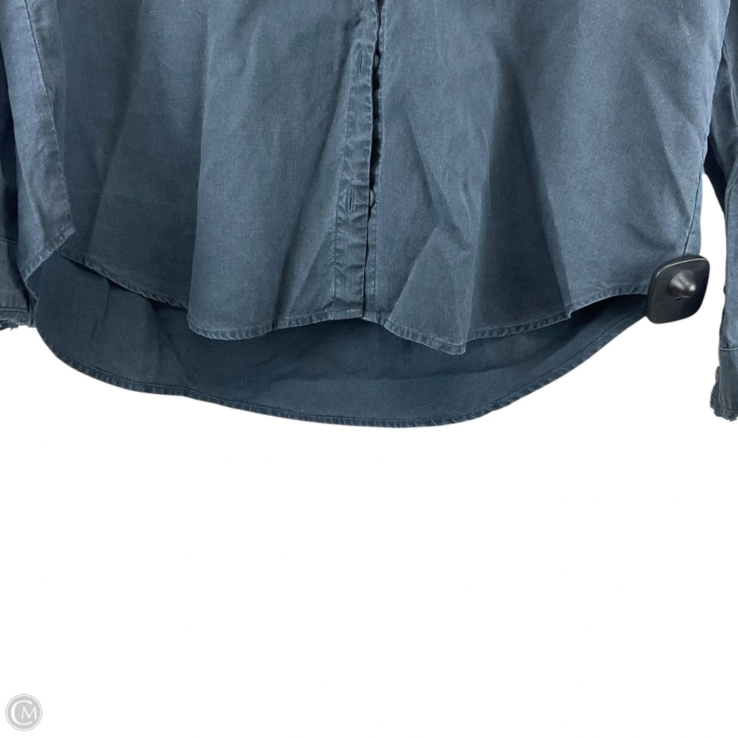 Top Long Sleeve By Cloth & Stone In Blue, Size: M