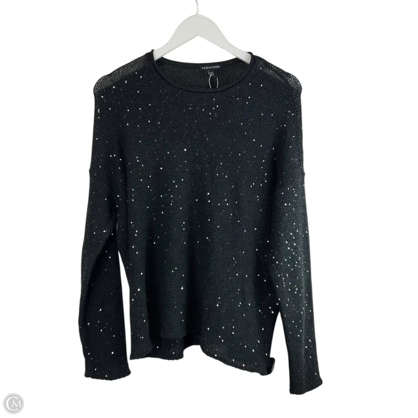 Sweater By Eileen Fisher In Black, Size: S