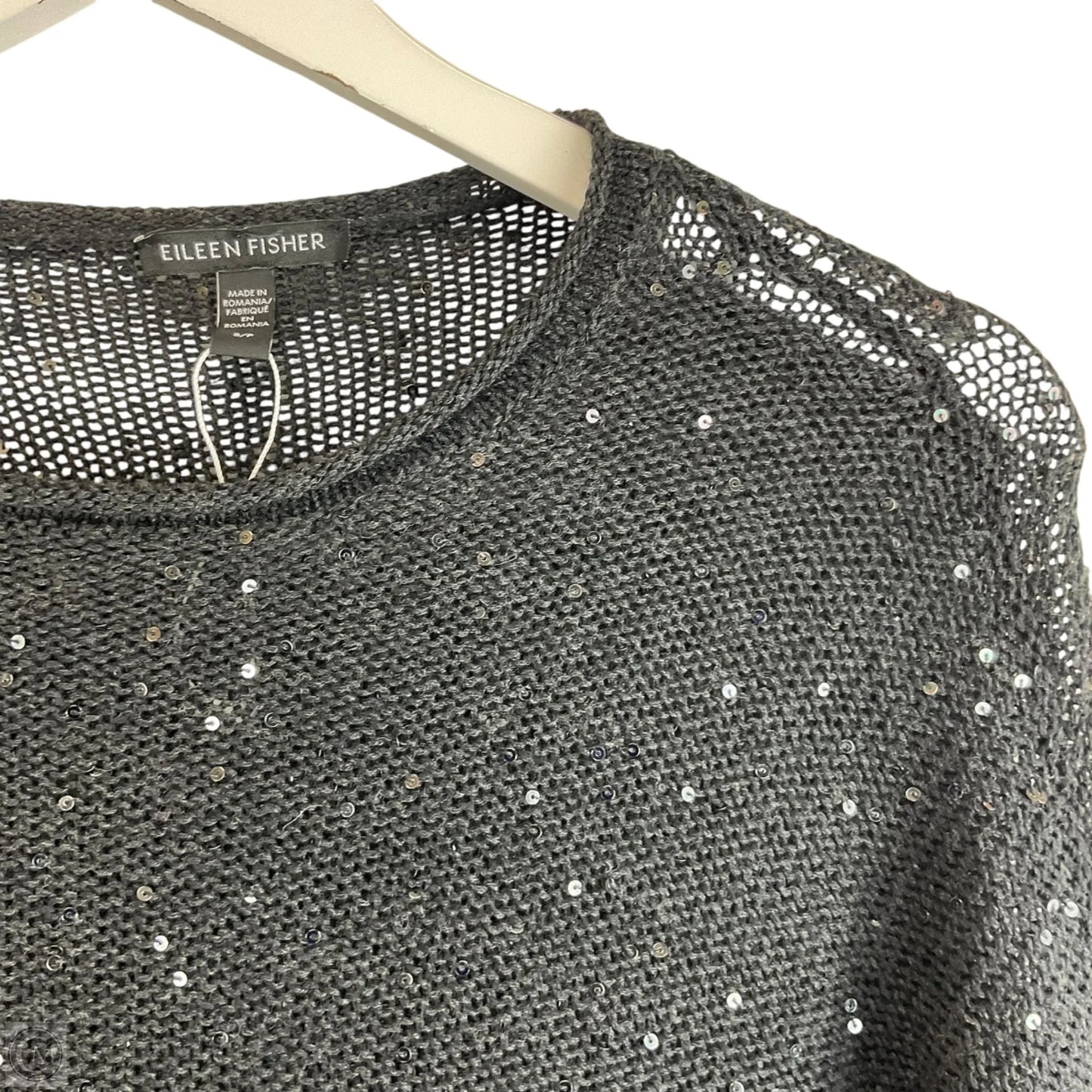Sweater By Eileen Fisher In Black, Size: S