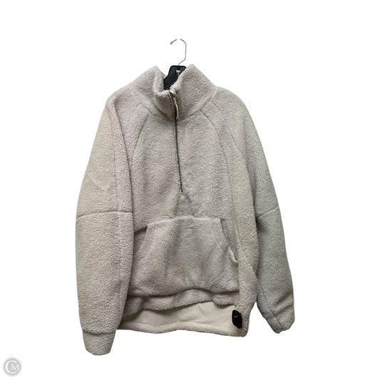 Jacket Faux Fur & Sherpa By Lululemon In Cream, Size: Xl