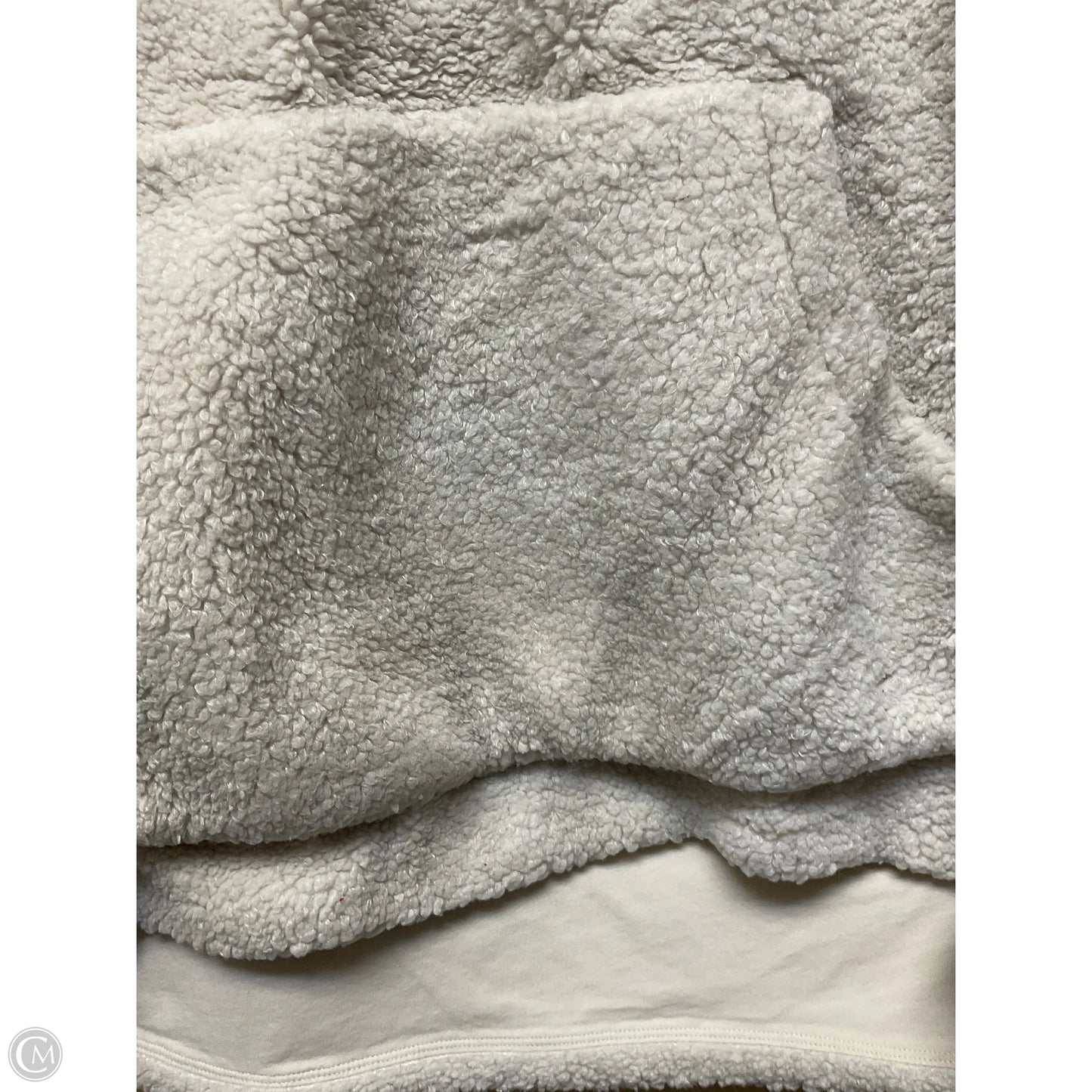 Jacket Faux Fur & Sherpa By Lululemon In Cream, Size: Xl