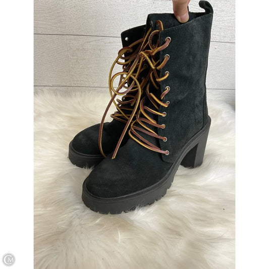 Boots Ankle Heels By Free People In Black, Size: 6