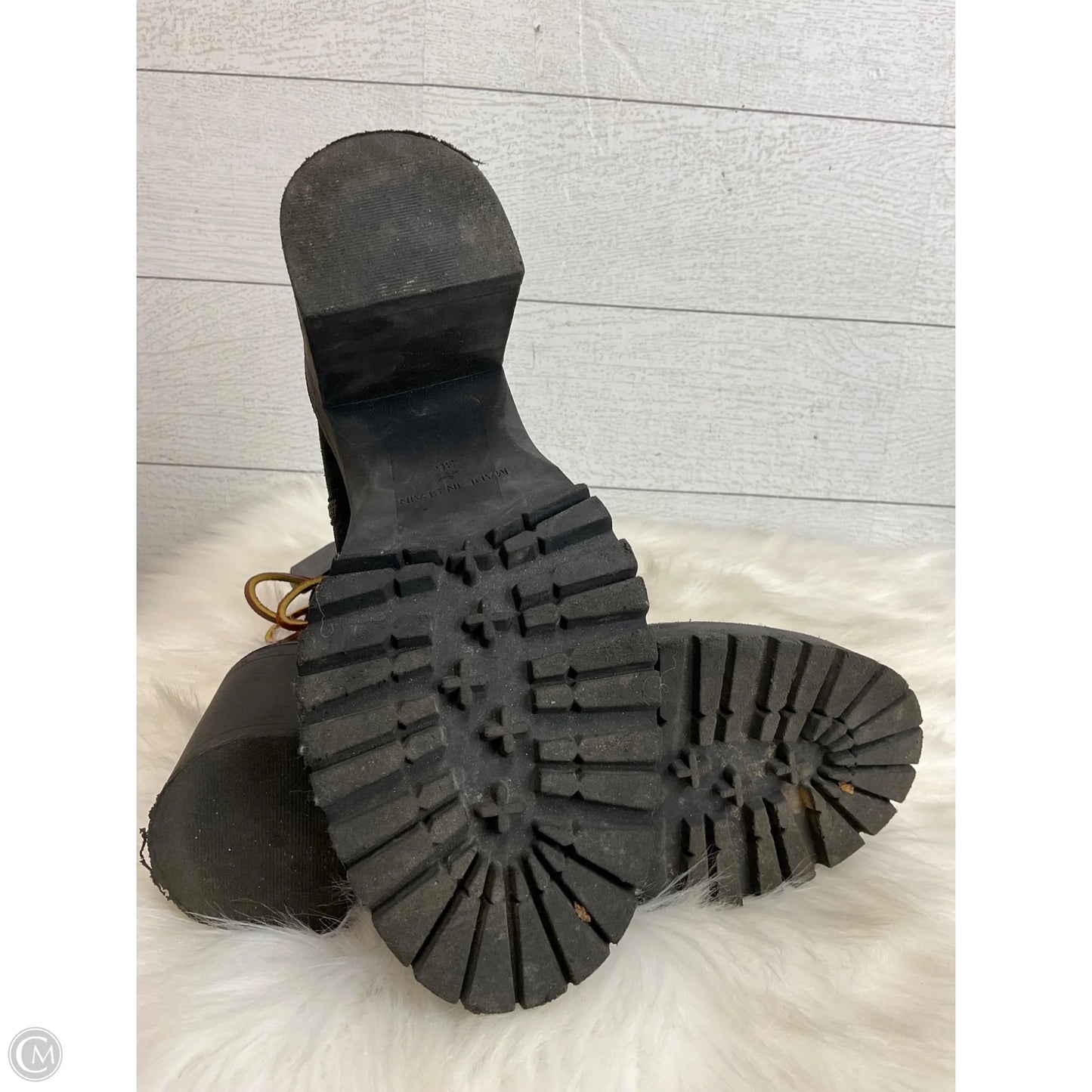 Boots Ankle Heels By Free People In Black, Size: 6