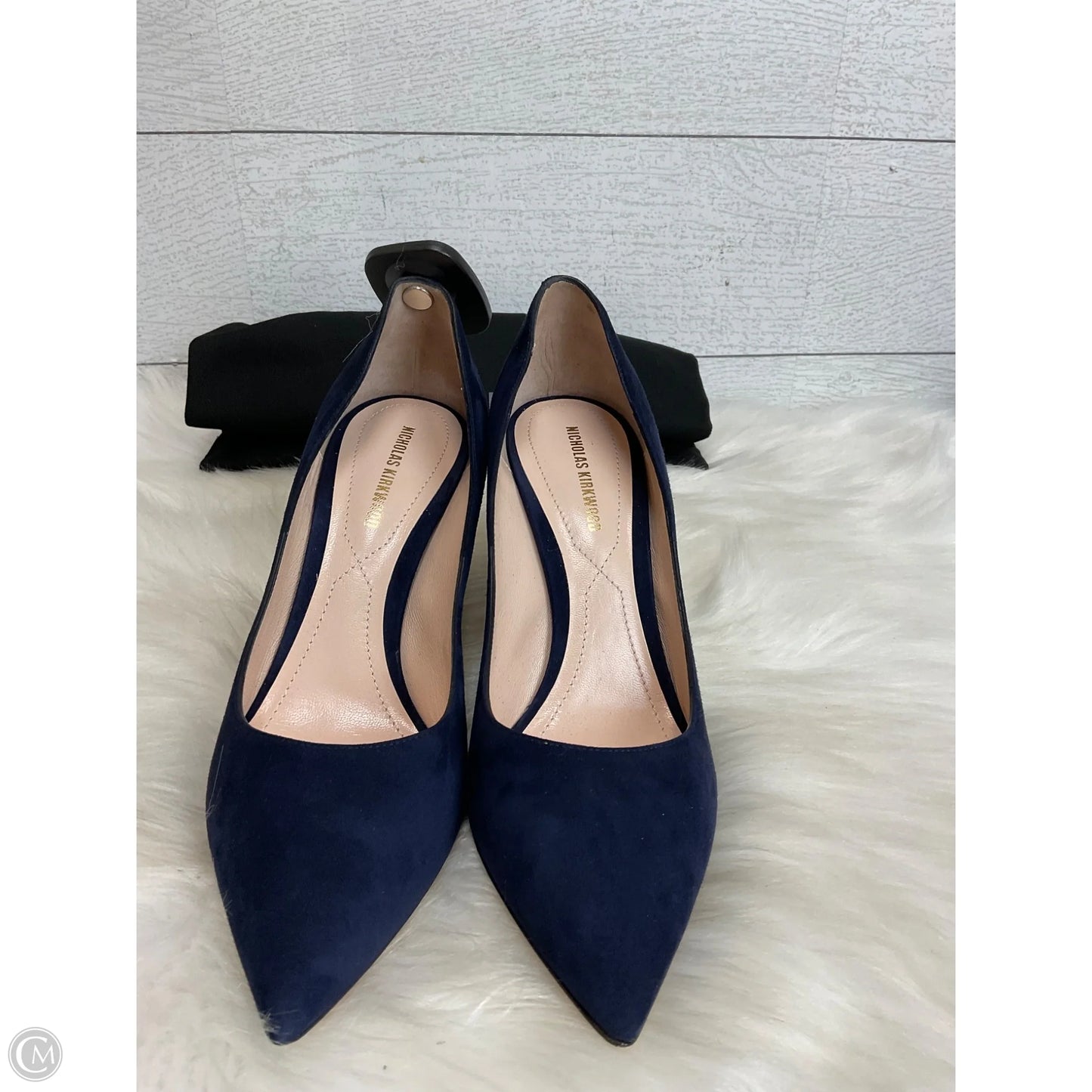 Shoes Heels Block By Cmb In Navy, Size: 6.5