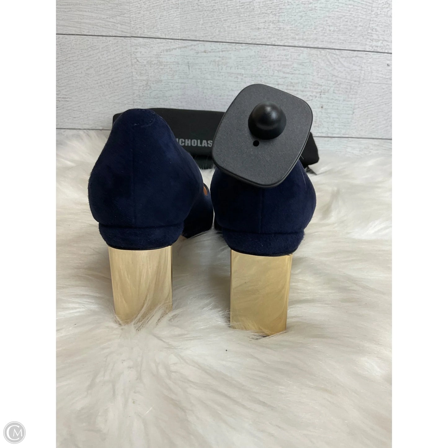 Shoes Heels Block By Cmb In Navy, Size: 6.5