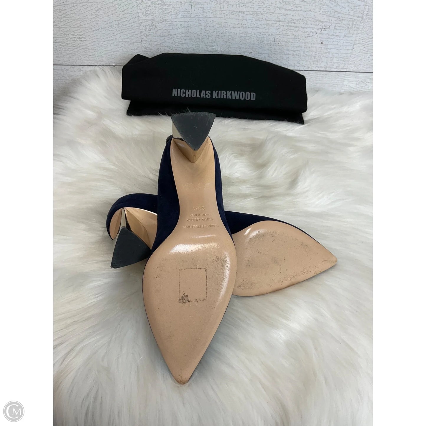 Shoes Heels Block By Cmb In Navy, Size: 6.5