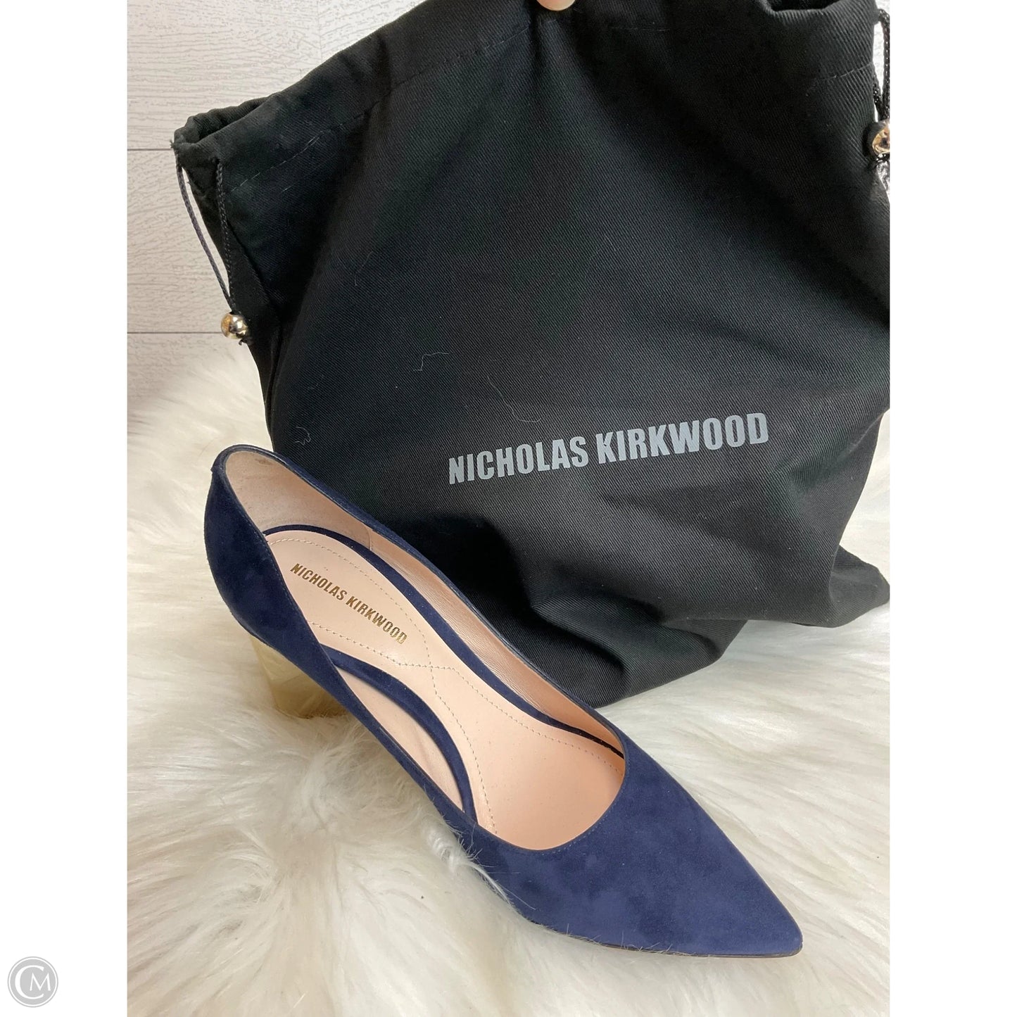 Shoes Heels Block By Cmb In Navy, Size: 6.5