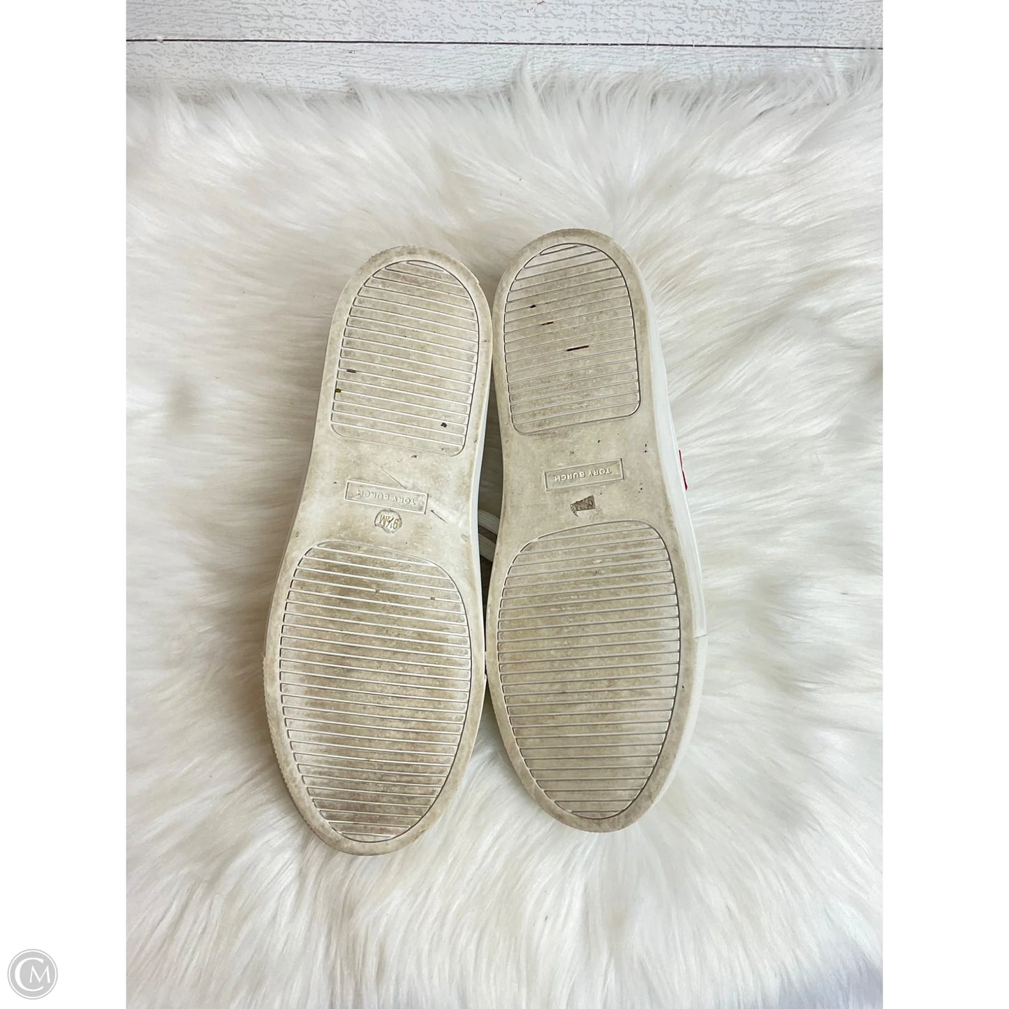 Shoes Designer By Tory Burch In White, Size: 9.5