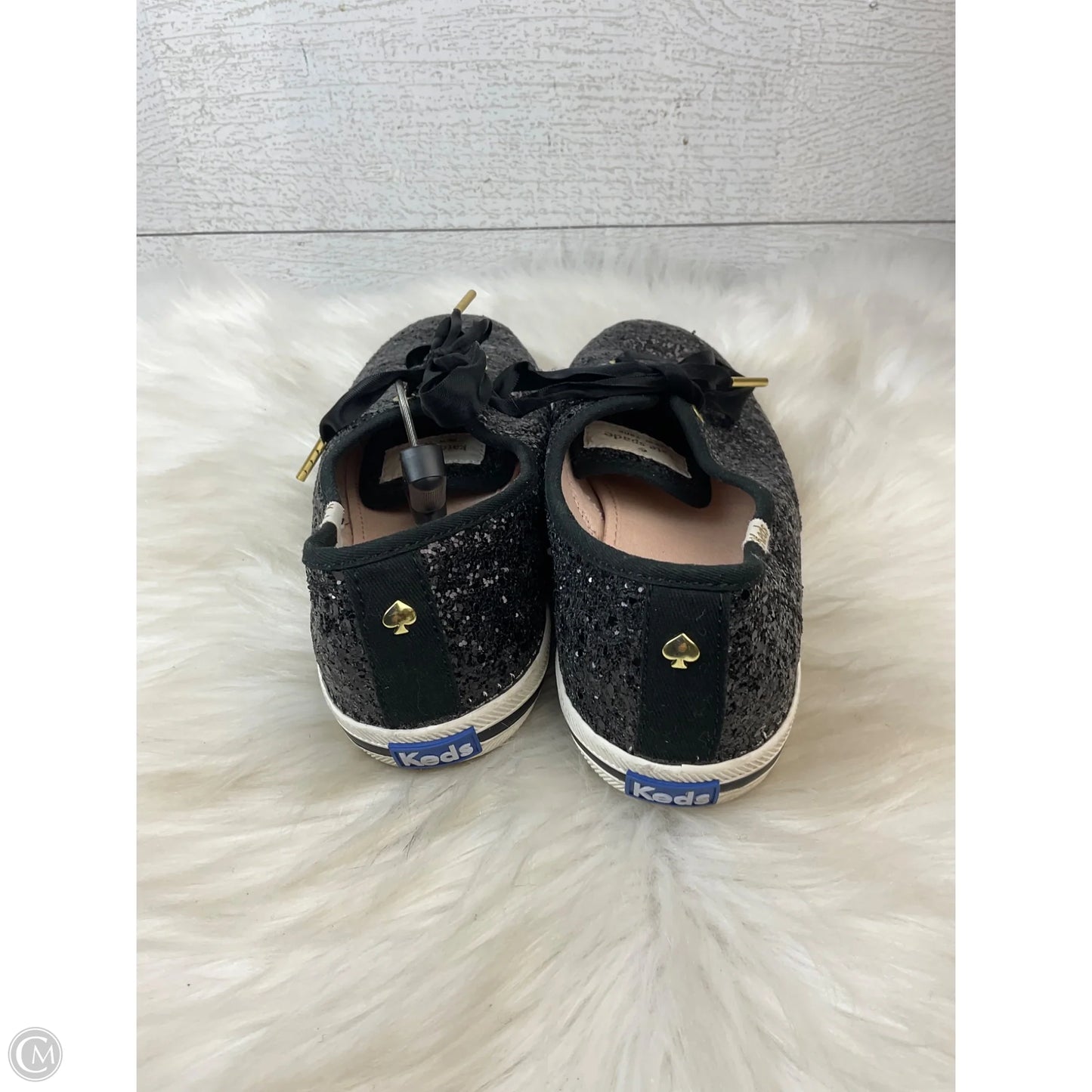 Shoes Designer By Kate Spade In Black, Size: 7.5