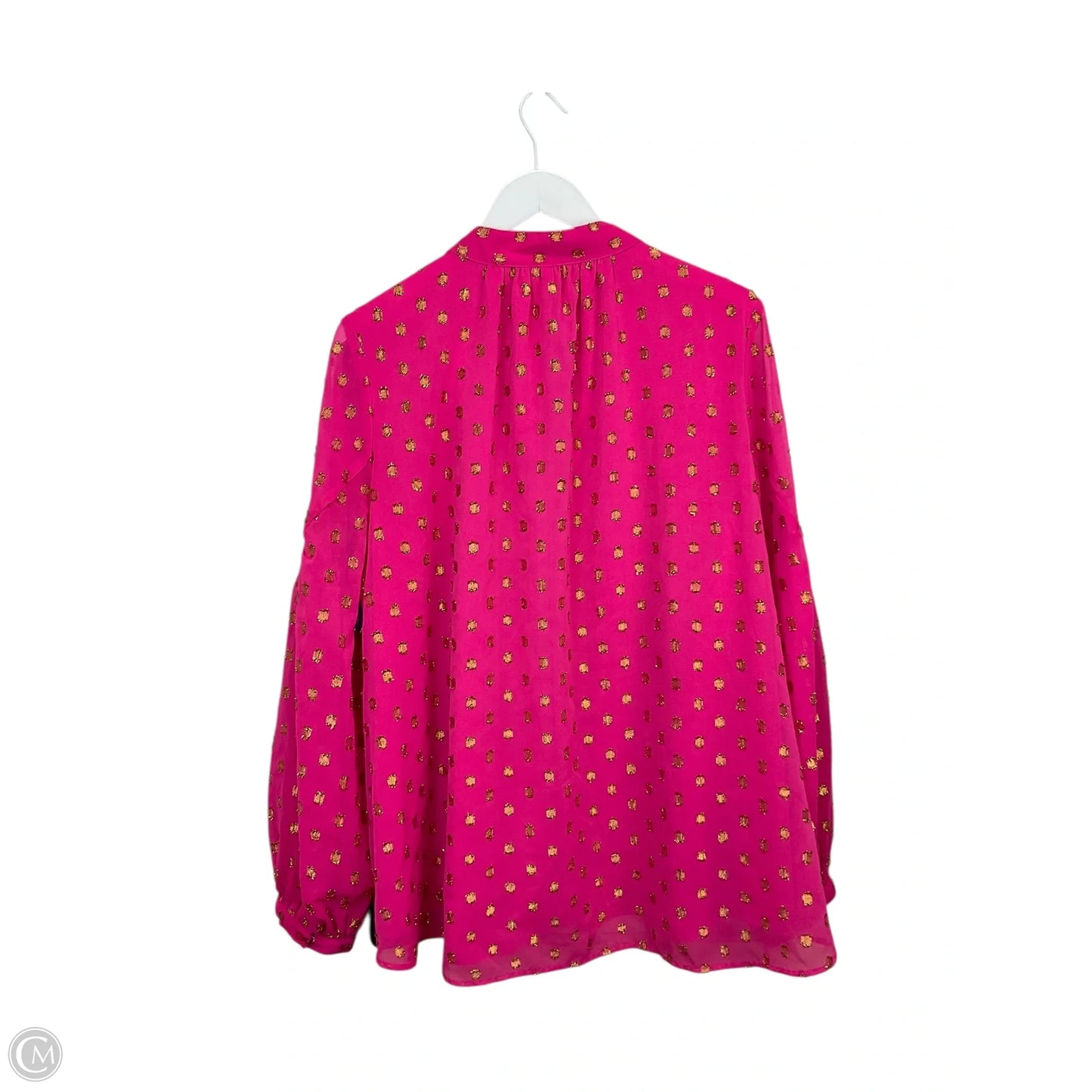Top Long Sleeve By Crown And Ivy In Pink, Size: Xl
