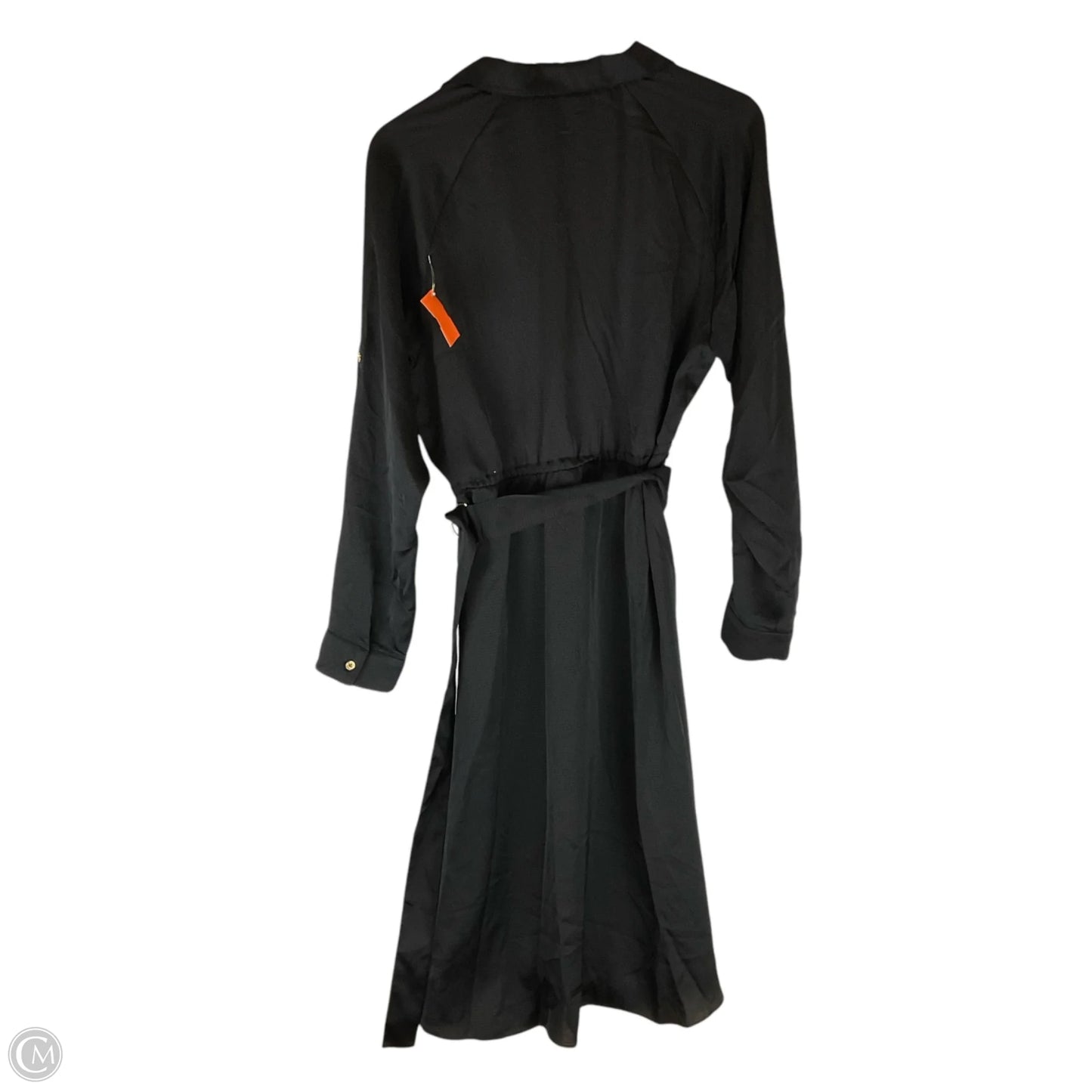Dress Casual Midi By Michael By Michael Kors In Black, Size: M