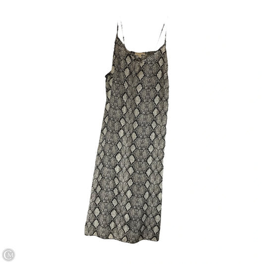 Dress Casual Maxi By See You Monday In Snakeskin Print, Size: L
