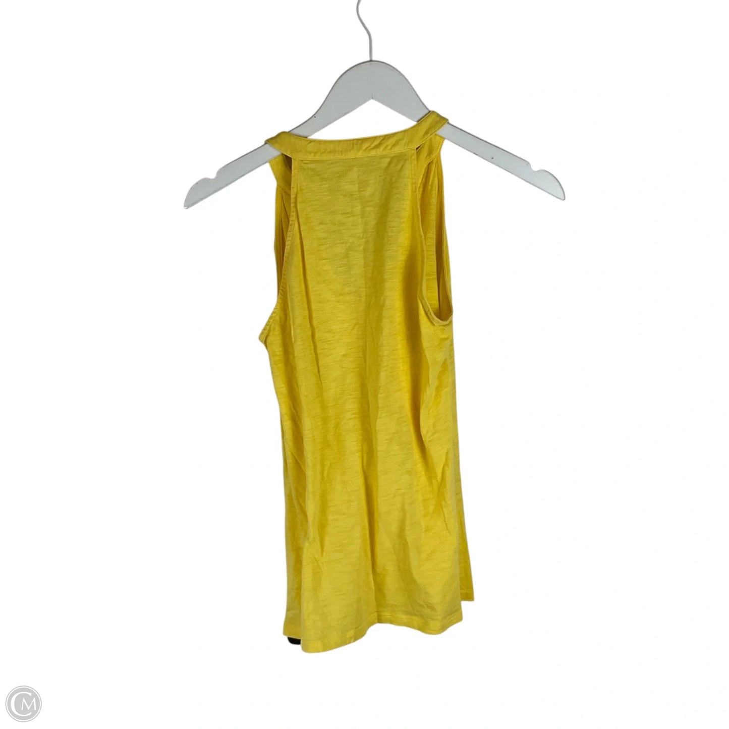 Top Sleeveless Designer By Lilly Pulitzer In Yellow, Size: Xs