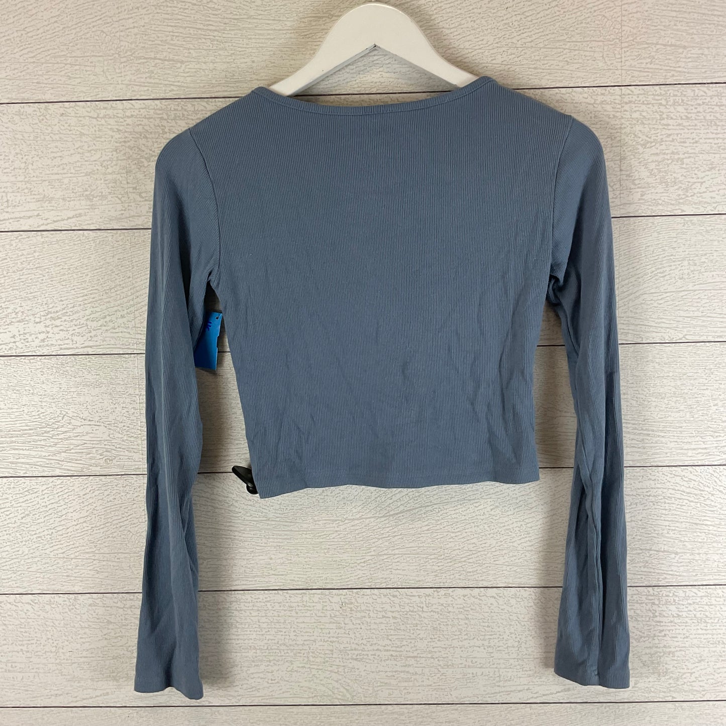 Top Long Sleeve Basic By Clothes Mentor In Blue, Size: S