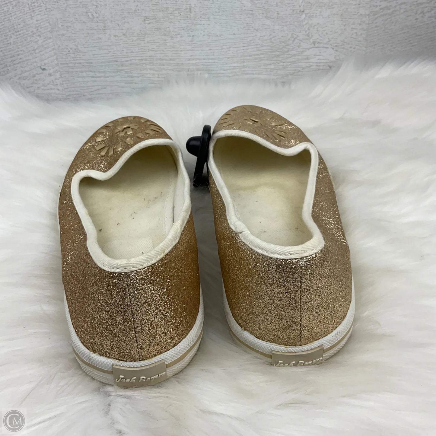 Shoes Flats By Jack Rogers In Gold, Size: 8