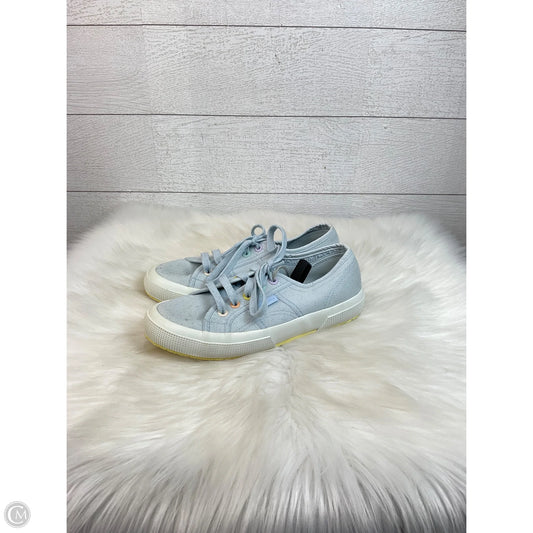 Shoes Sneakers By Superga In Blue, Size: 5