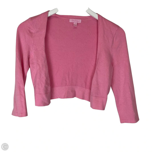 Cardigan Designer By Lilly Pulitzer In Pink, Size: S