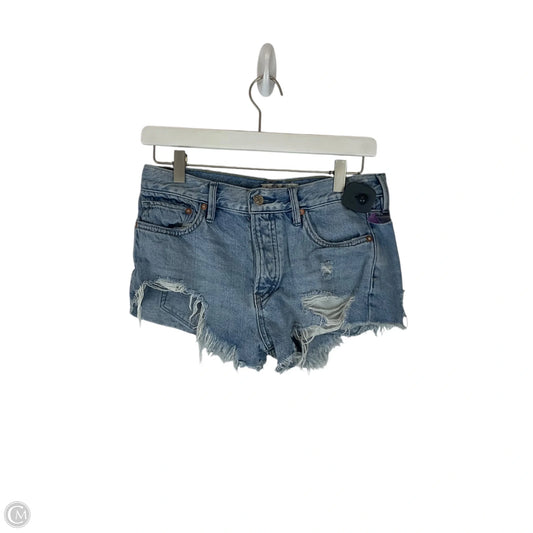 Shorts By Free People In Blue Denim, Size: 2