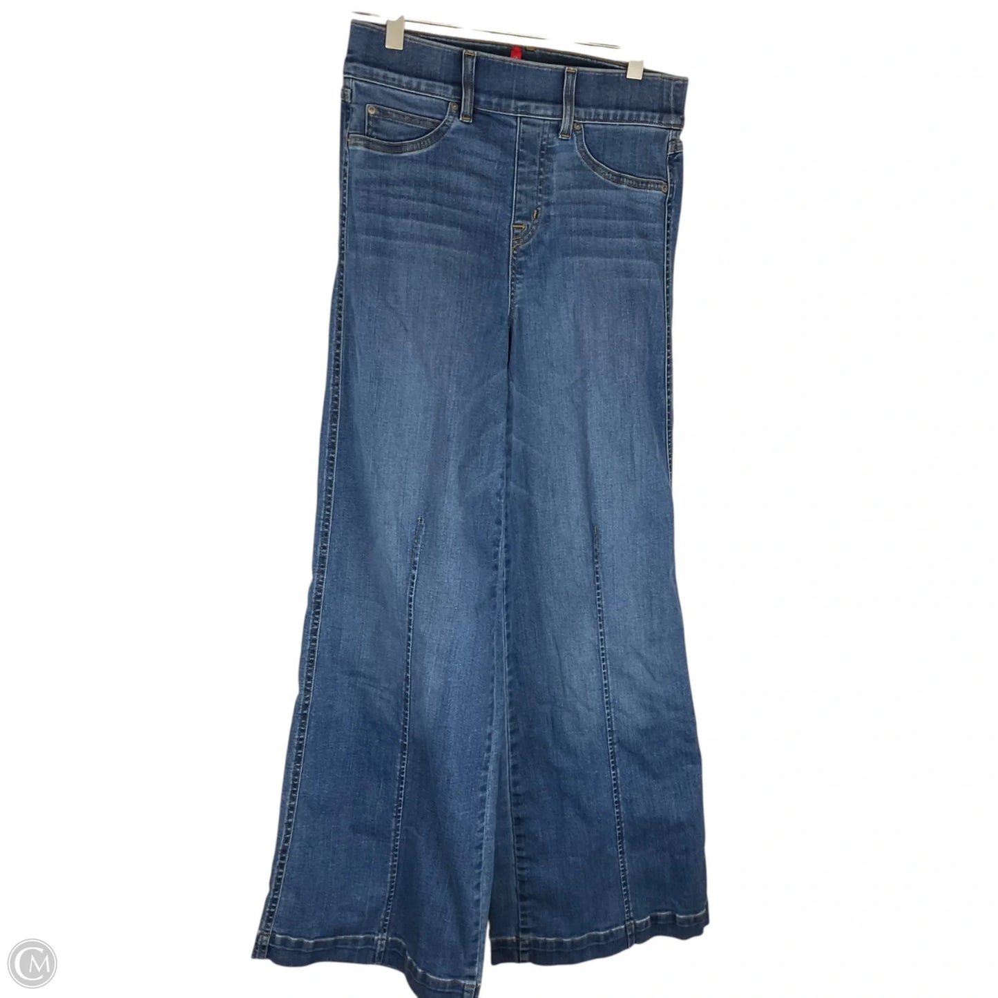 Jeans Boot Cut By Spanx In Blue Denim, Size: S