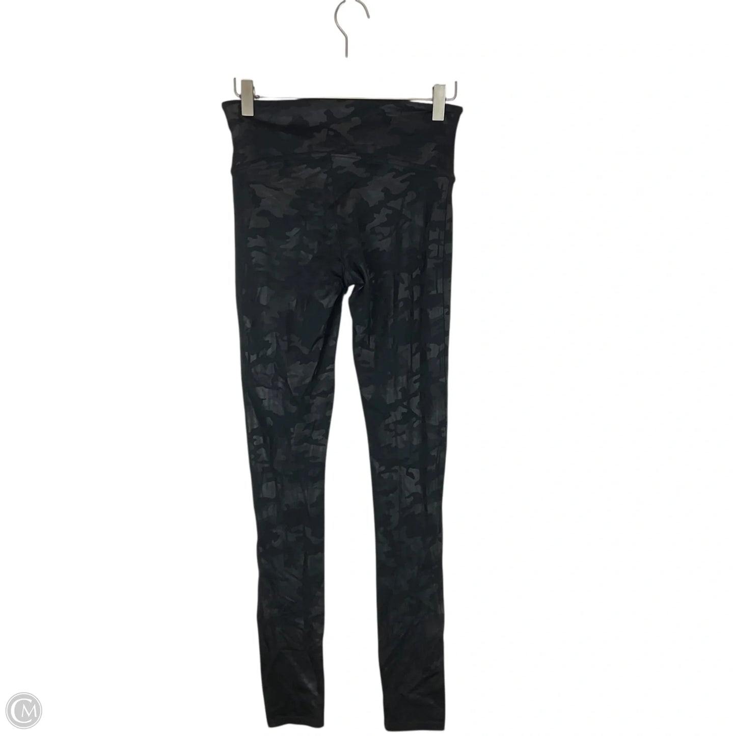 Athletic Leggings By Spanx In Black, Size: M