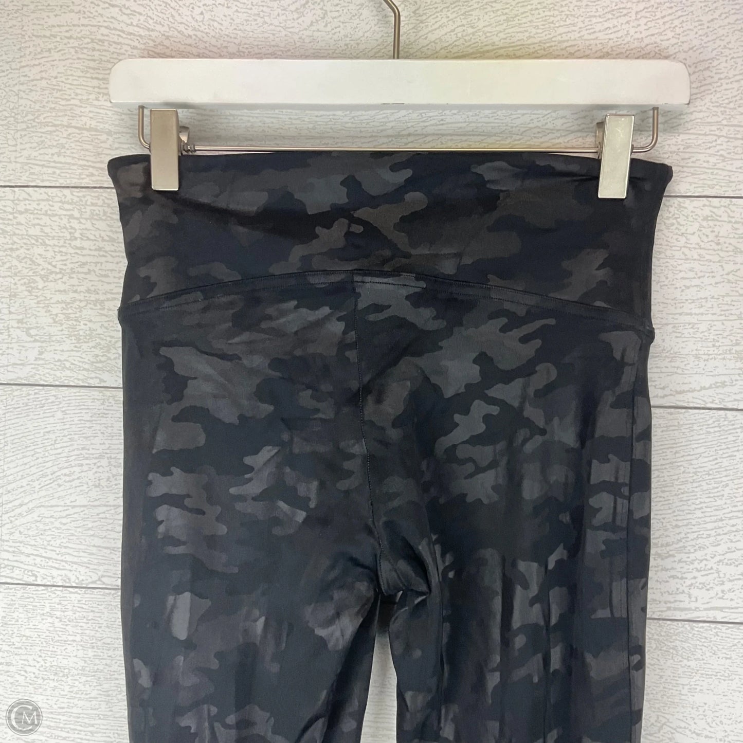 Athletic Leggings By Spanx In Black, Size: M