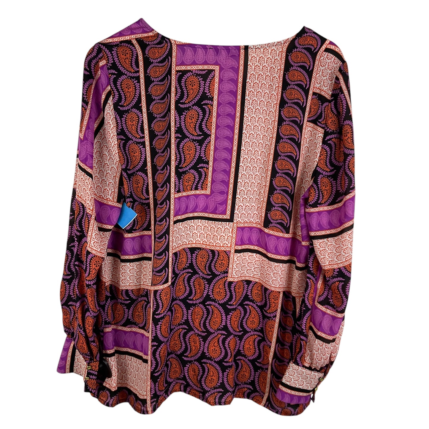 Blouse Long Sleeve By Chaus In Purple, Size: M