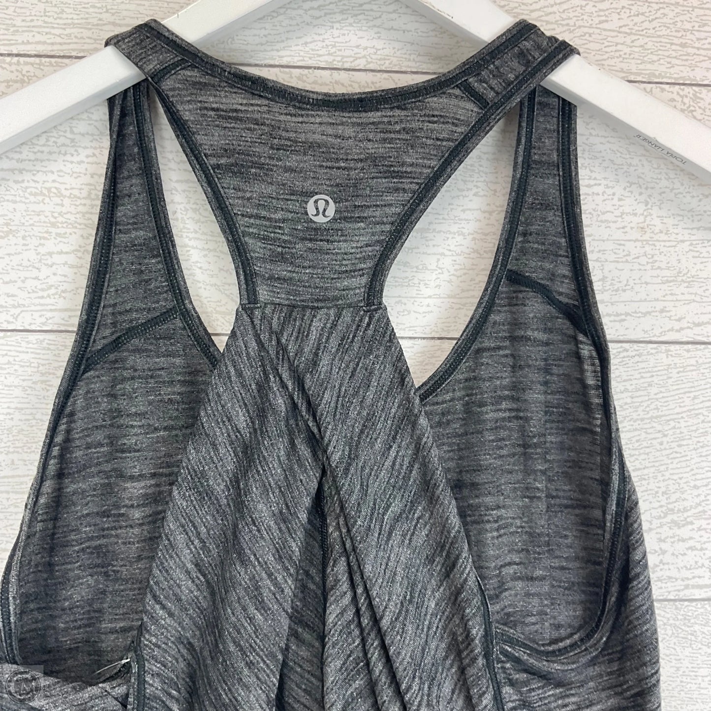 Athletic Tank Top By Lululemon In Grey, Size: 8