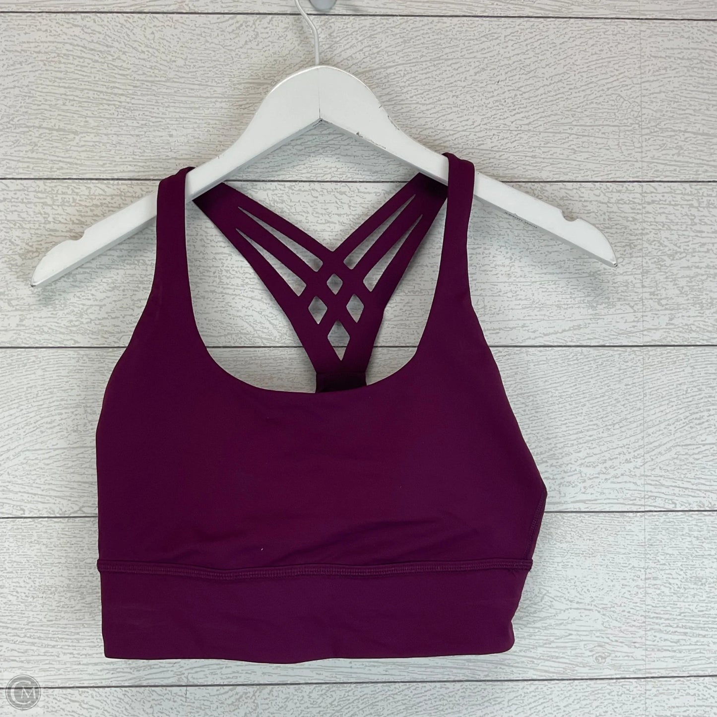 Athletic Bra By Lululemon In Purple, Size: 8