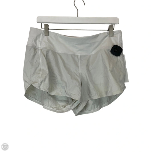 Athletic Shorts By Lululemon In Cream, Size: 10