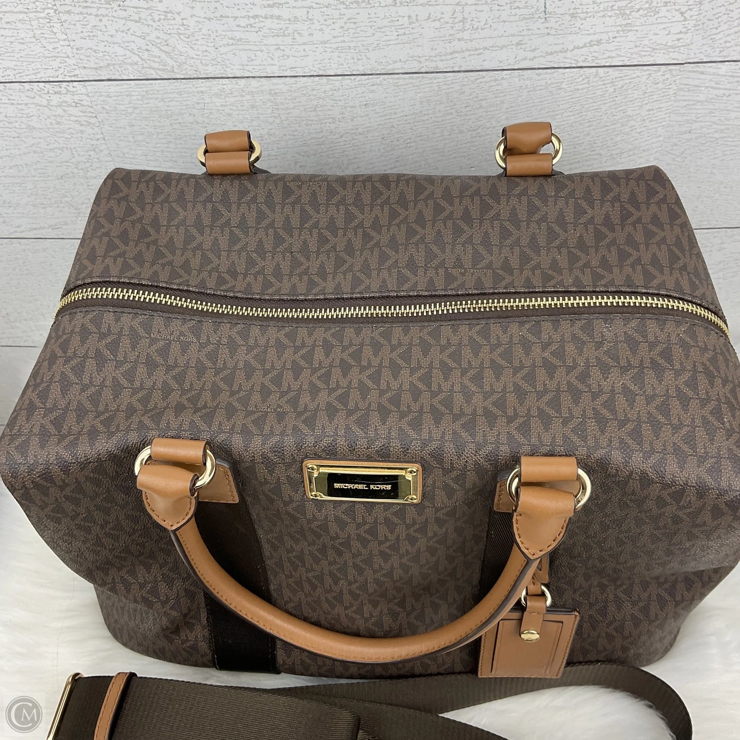 Handbag Designer By Michael Kors, Size: Large