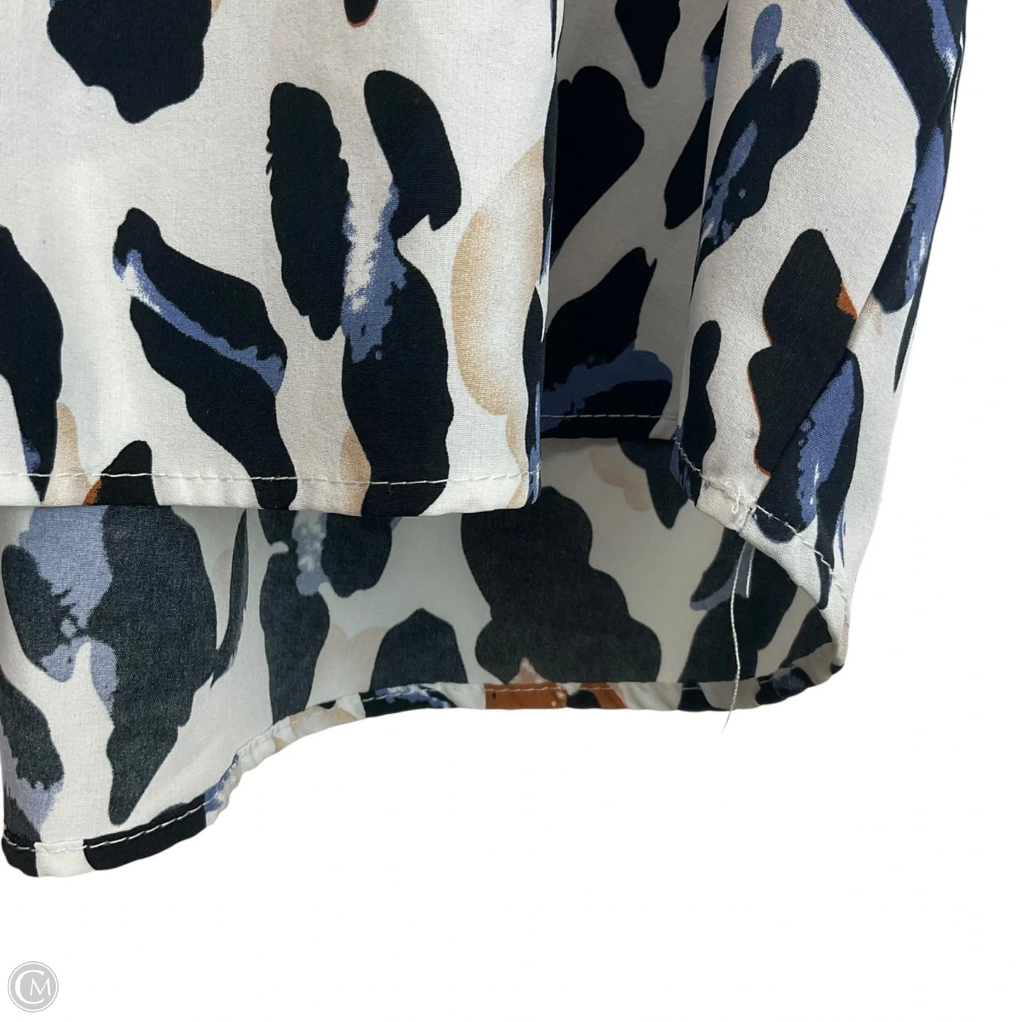 Top Short Sleeve By Shein In Animal Print, Size: 3x