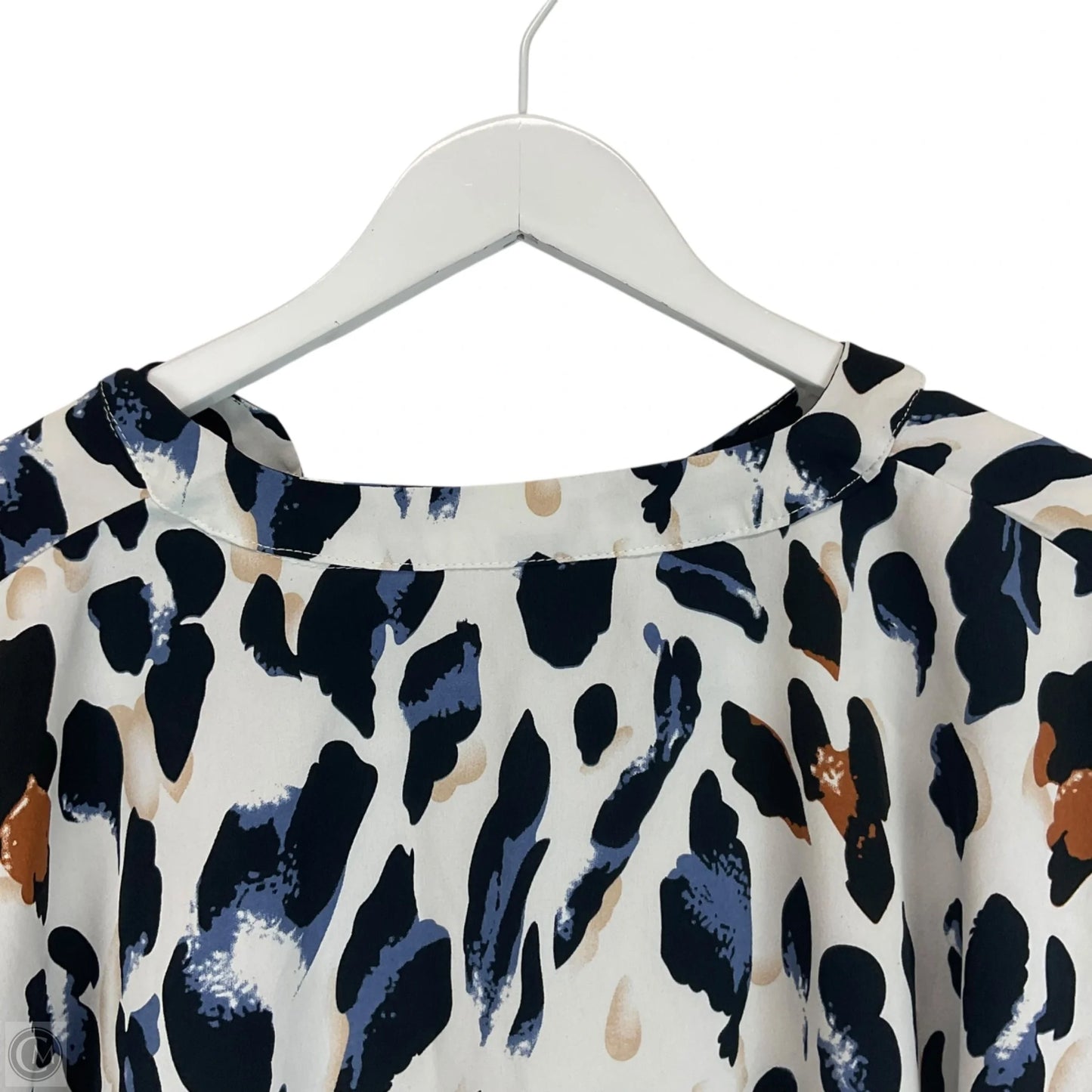 Top Short Sleeve By Shein In Animal Print, Size: 3x