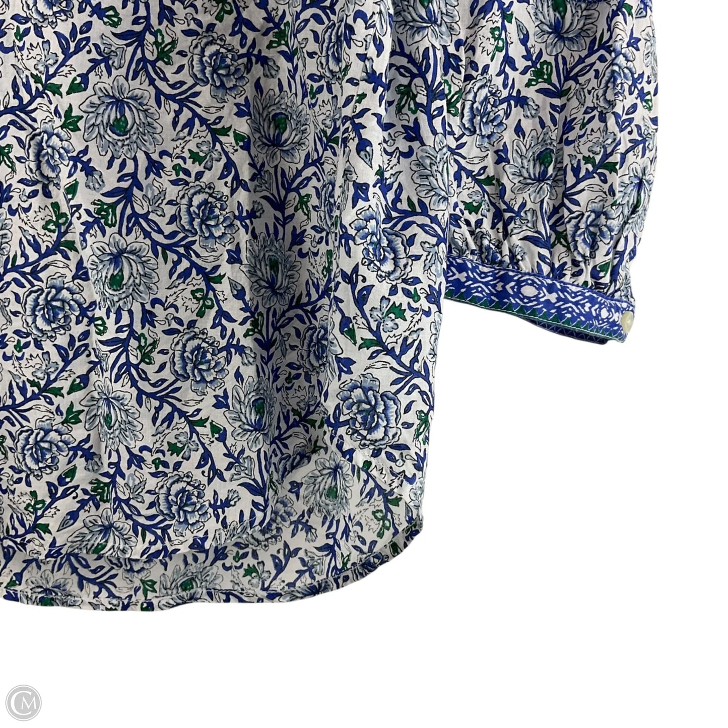 Top Long Sleeve By Loft In Blue, Size: S