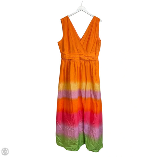 Dress Casual Maxi By Taylor In Multi-colored, Size: Xl