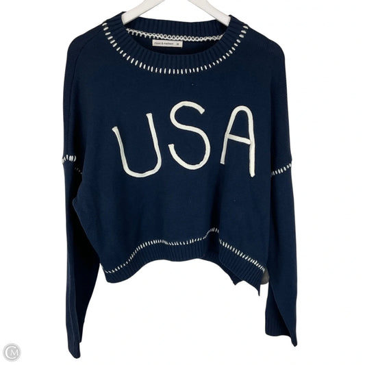 Sweater By Cme In Blue, Size: M